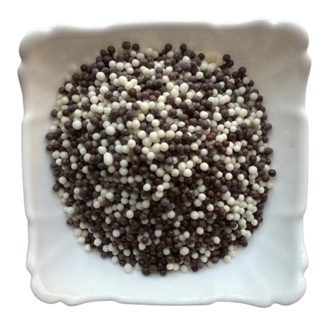 Bolitas Cereal Micro Blanco Negro Bañadas En Chocolate 80g 2