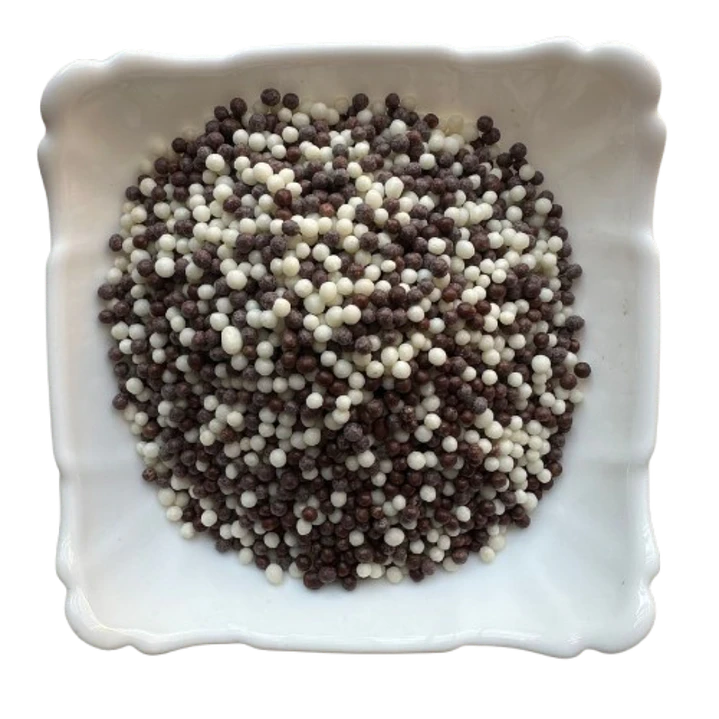 Bolitas Cereal Micro Blanco Negro Bañadas En Chocolate 80g 2