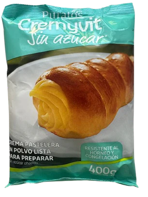 Crema Pastelera Cremyvit Sin Azucar En Polvo Puratos 400g
