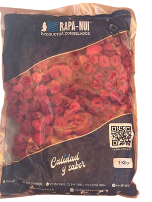 Frambuesa Entera Congeladas IQF Rapa Nui 1kg