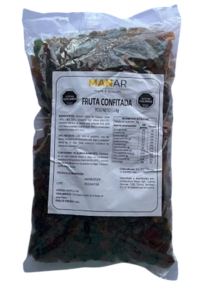 Fruta Confitada Manar 1kg