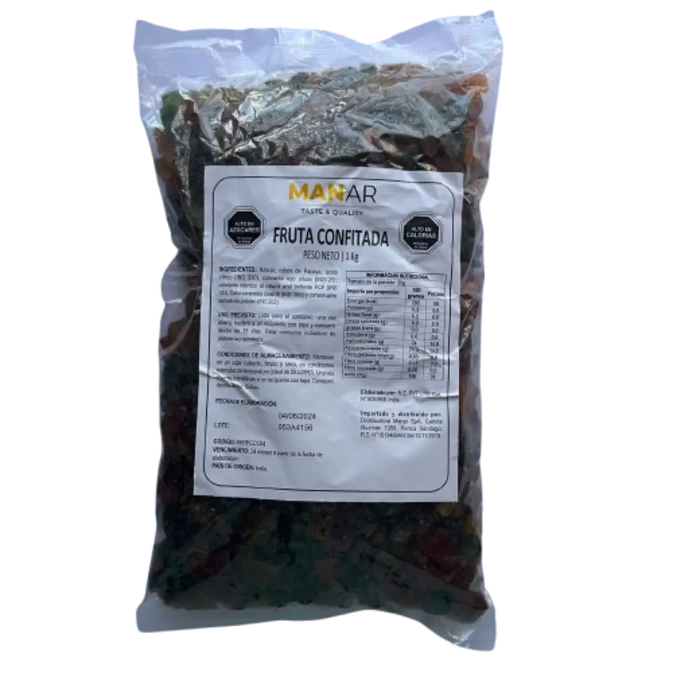 Fruta Confitada Manar 1kg 1