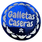 Sticker Galletas Caseras Azul 100un 38mm - Miniatura 1