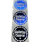 Sticker Galletas Caseras Azul 100un 38mm - Miniatura 2