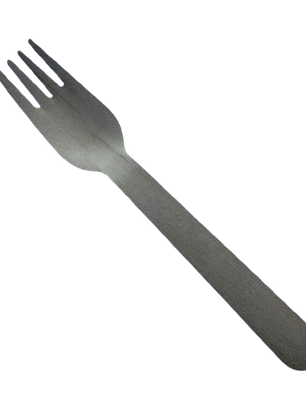 Tenedores Desechables Madera 100un 16cm