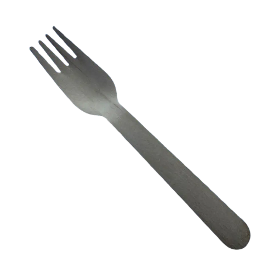 Tenedores Desechables Madera 100un 16cm 1