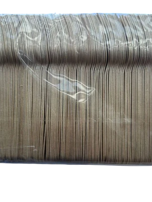 Tenedores Desechables Madera 100un 16cm