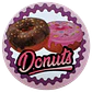 Sticker Donas A 100un 38mm - Miniatura 4