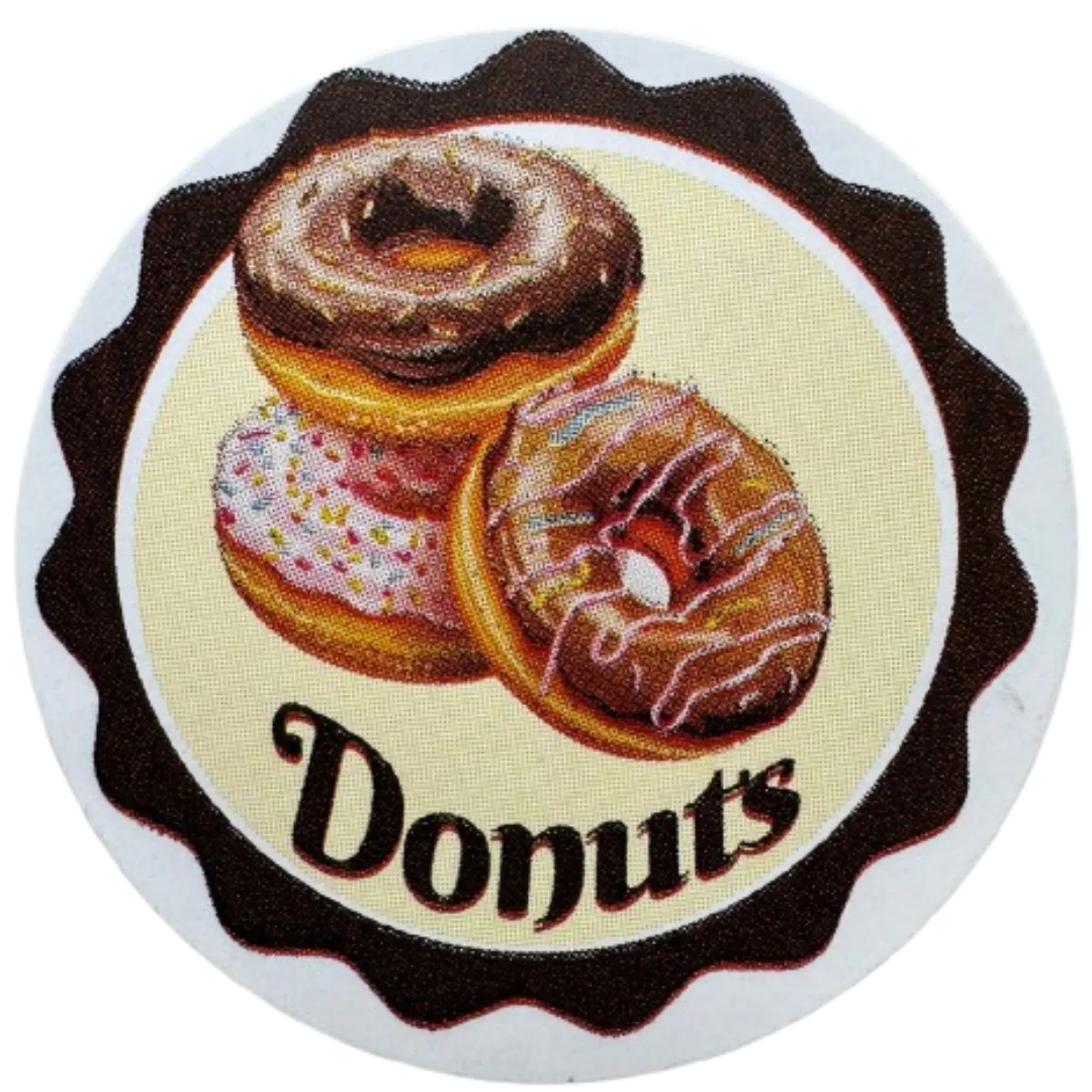 Sticker Donas A 100un 38mm 5