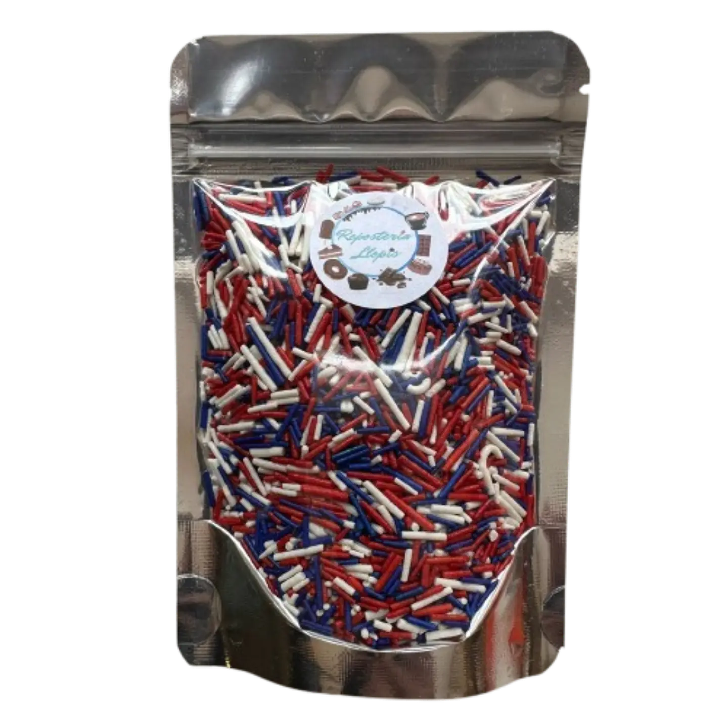 Decoracion Palitos Tricolor Fiestas Patrias Comestible 100g 1