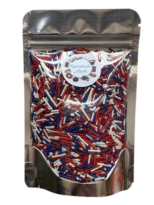 Decoracion Palitos Tricolor Fiestas Patrias Comestible 100g