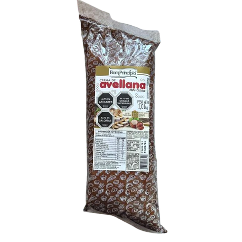 Relleno Crema De Avellanas Bon Principio 1kg