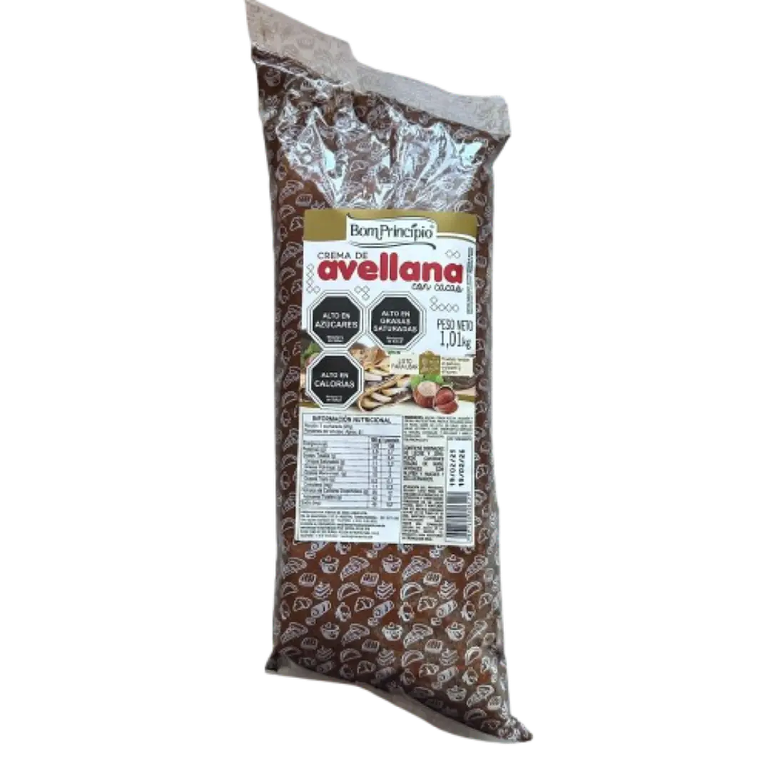 Relleno Crema De Avellanas Bon Principio 1kg 1