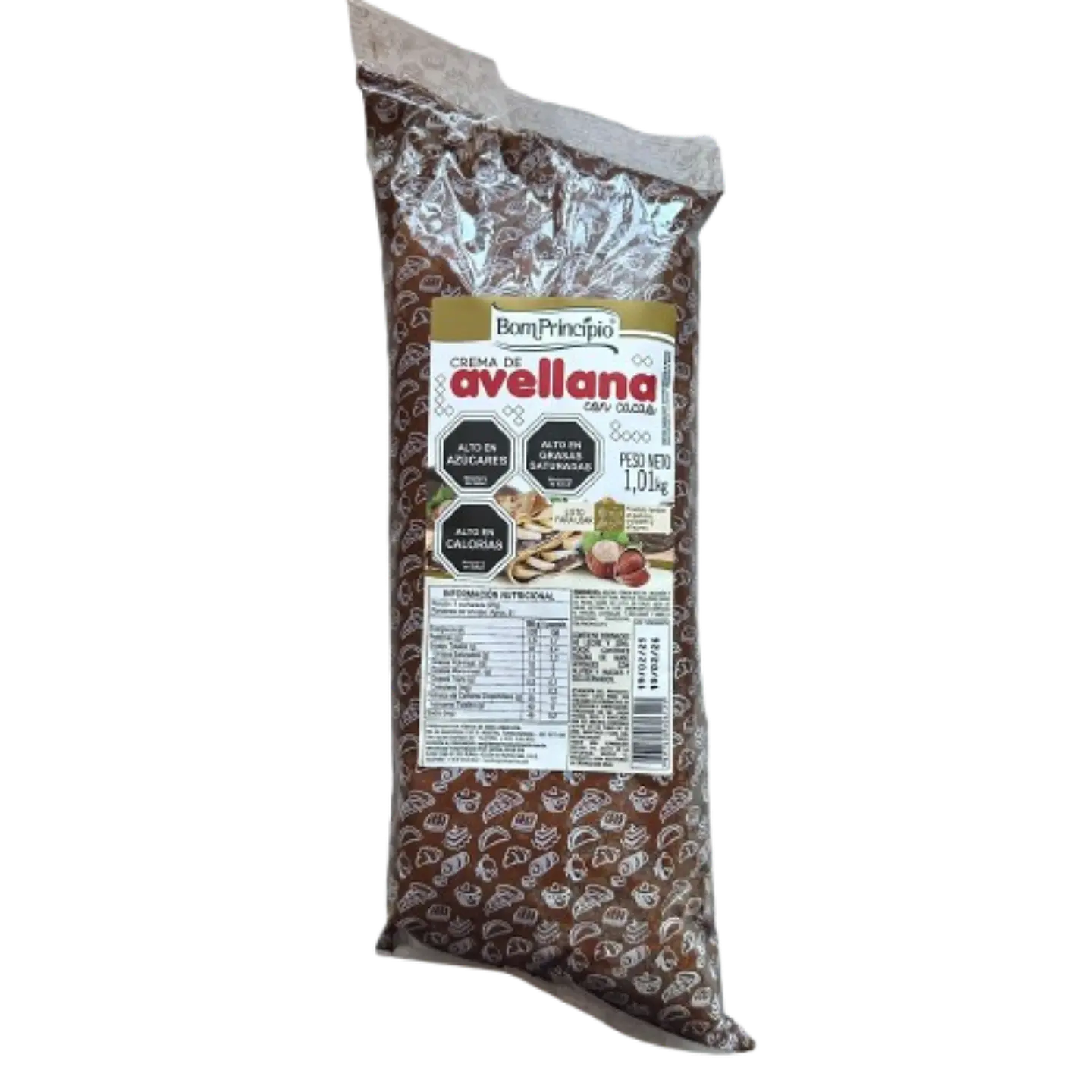 Relleno Crema De Avellanas Bon Principio 1kg 1