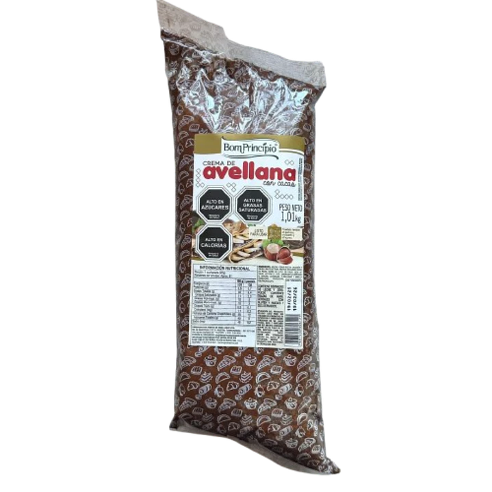 Relleno Crema De Avellanas Bon Principio 1kg 1