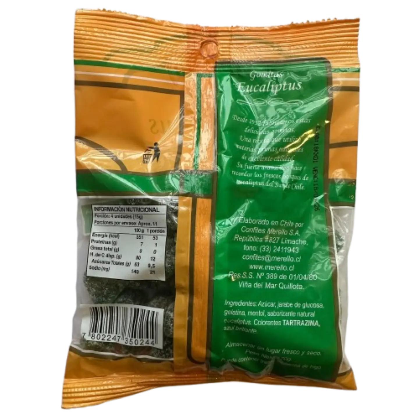 Gomitas Eucaliptus Merello 170g 2