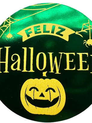 Sticker Halloween C 100un 39mm