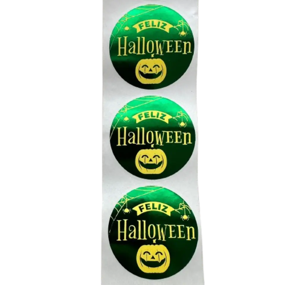 Sticker Halloween C 100un 39mm 2