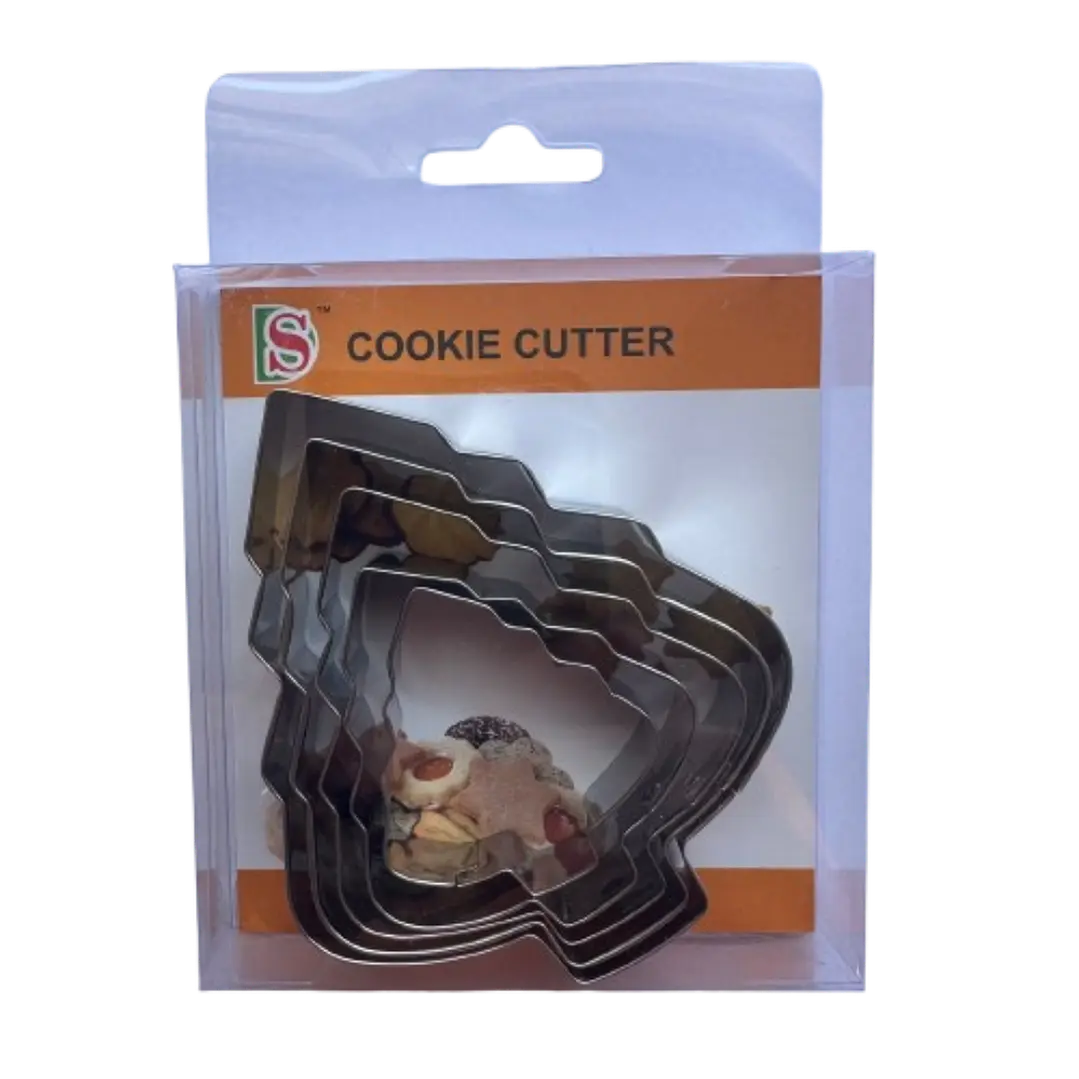 Cortador Galletas Arbol Navidad 5 pcs 1