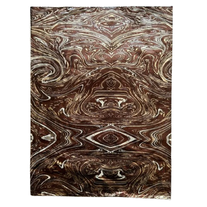 Pack 5 Pliego Papel Aluminio Cafe Diseño Para Choco. 43x58cm 1