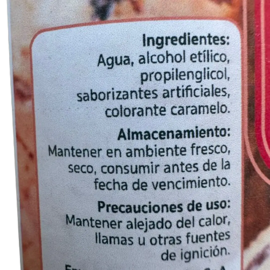 Esencia Pan De Pascua Comestible Guttche 750ml 3