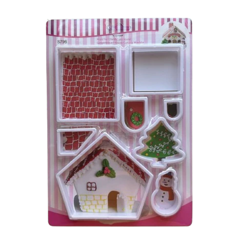 Cortador Galletas Casa Jengibre 8 pcs