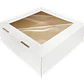 Pack 5 Caja Torta Microcorrugada Ventana Superior 34x15cm - Miniatura 1