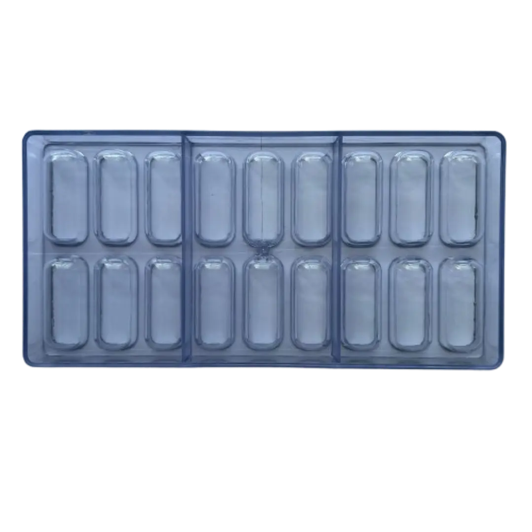 Molde Acrilico Para Chocolate Chocotejas 18 Cavidades 2