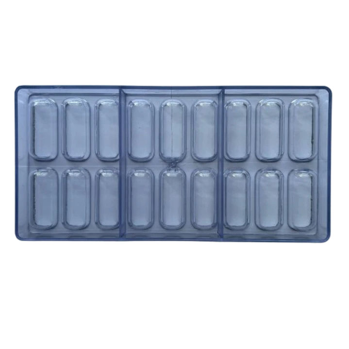 Molde Acrilico Para Chocolate Chocotejas 18 Cavidades 2