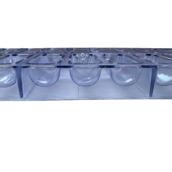 Molde Acrilico Para Chocolate Chocotejas 18 Cavidades 3