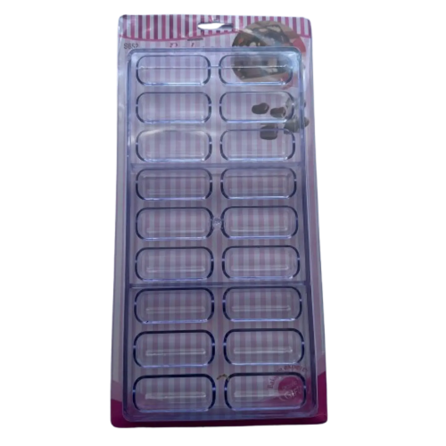 Molde Acrilico Para Chocolate Chocotejas 18 Cavidades 5