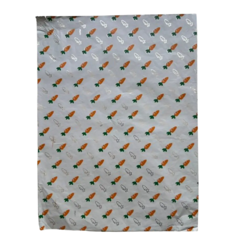 Pack 5 Pliego Papel Aluminio Zanahoria Para Choco. 43x58cm 1