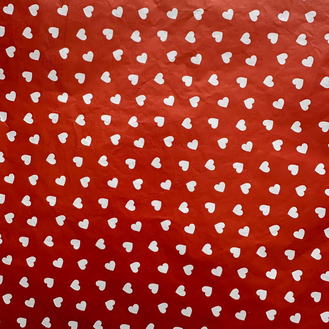 Pack 5 Pliego Papel Aluminio Corazon Para Chocolate 43x58cm 3