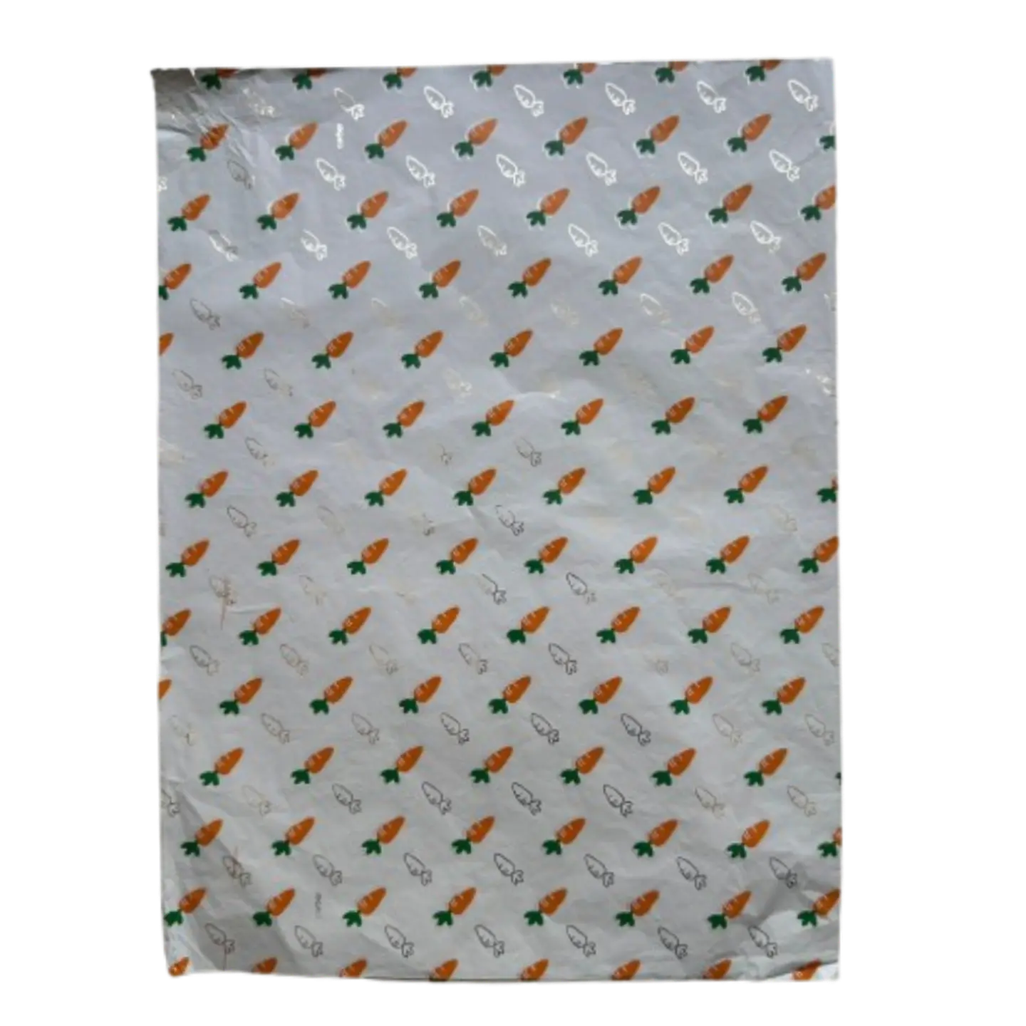 Pliego Papel Aluminio Zanahorias Para Chocolate 43x58cm 1