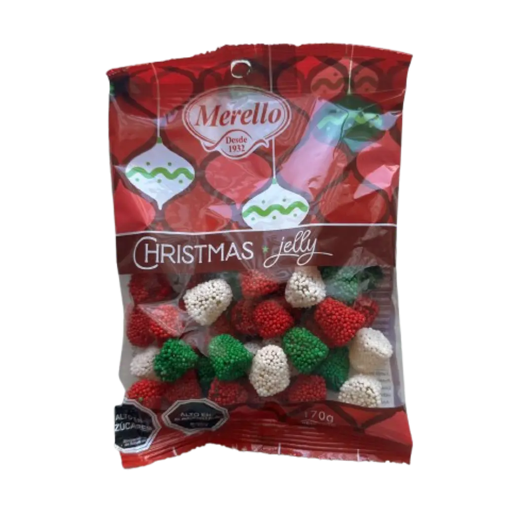 Gomitas De Navidad Christmas Jelly Merello 170g 1