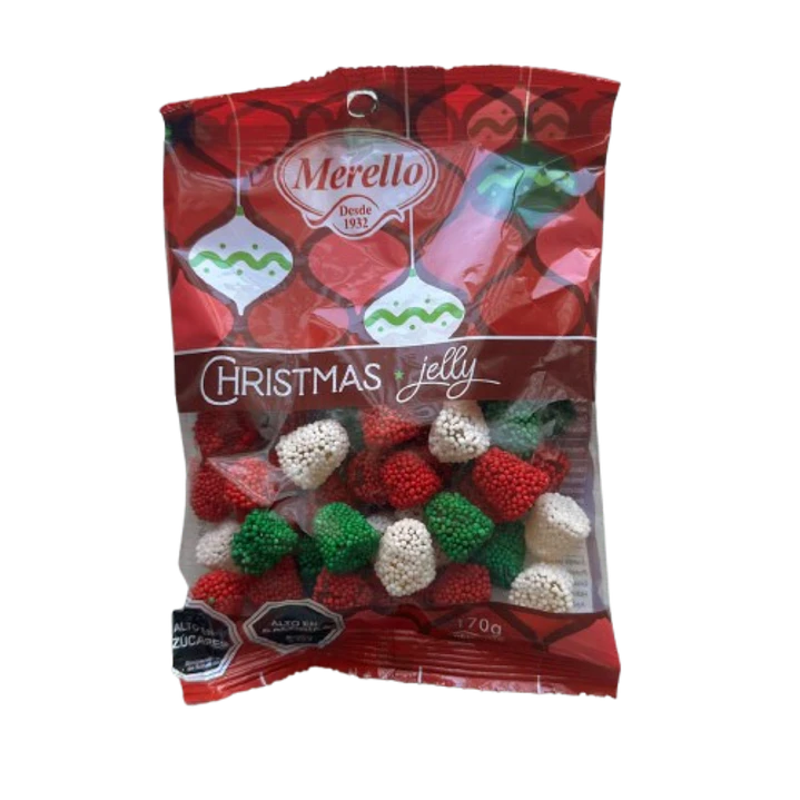 Gomitas De Navidad Christmas Jelly Merello 170g 1