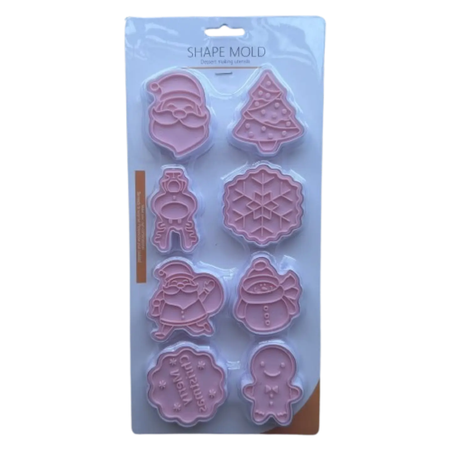 Cortador Galletas Navidad Estampado B 8 Figuras 1