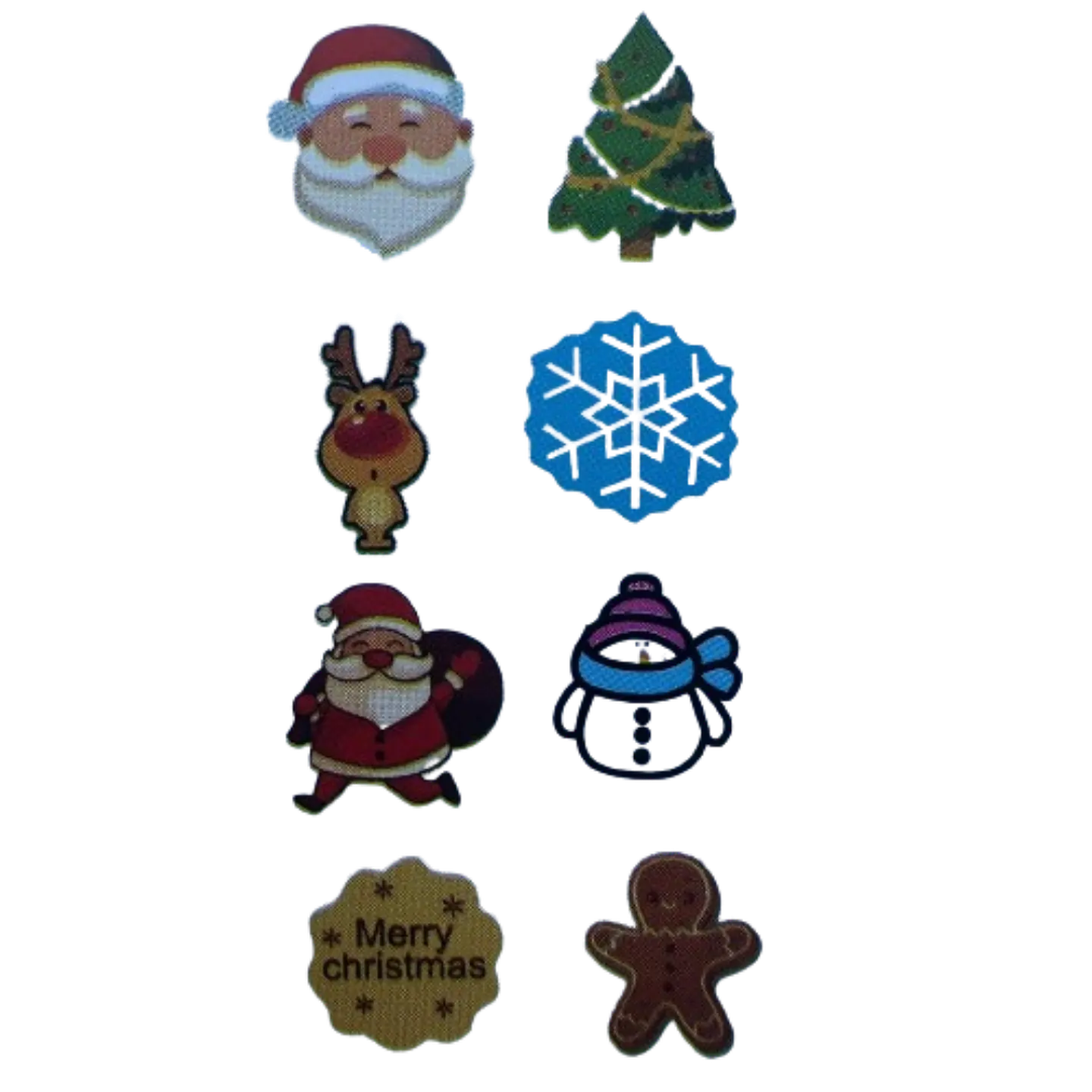 Cortador Galletas Navidad Estampado B 8 Figuras 2