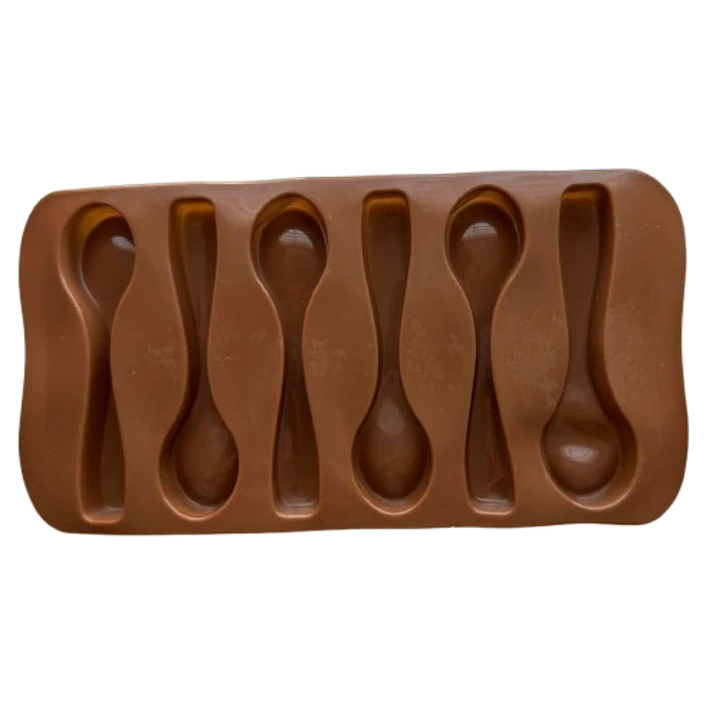 Molde Silicona 6 Cucharas 20x10,5cm 2