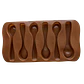 Molde Silicona 6 Cucharas 20x10,5cm - Miniatura 2