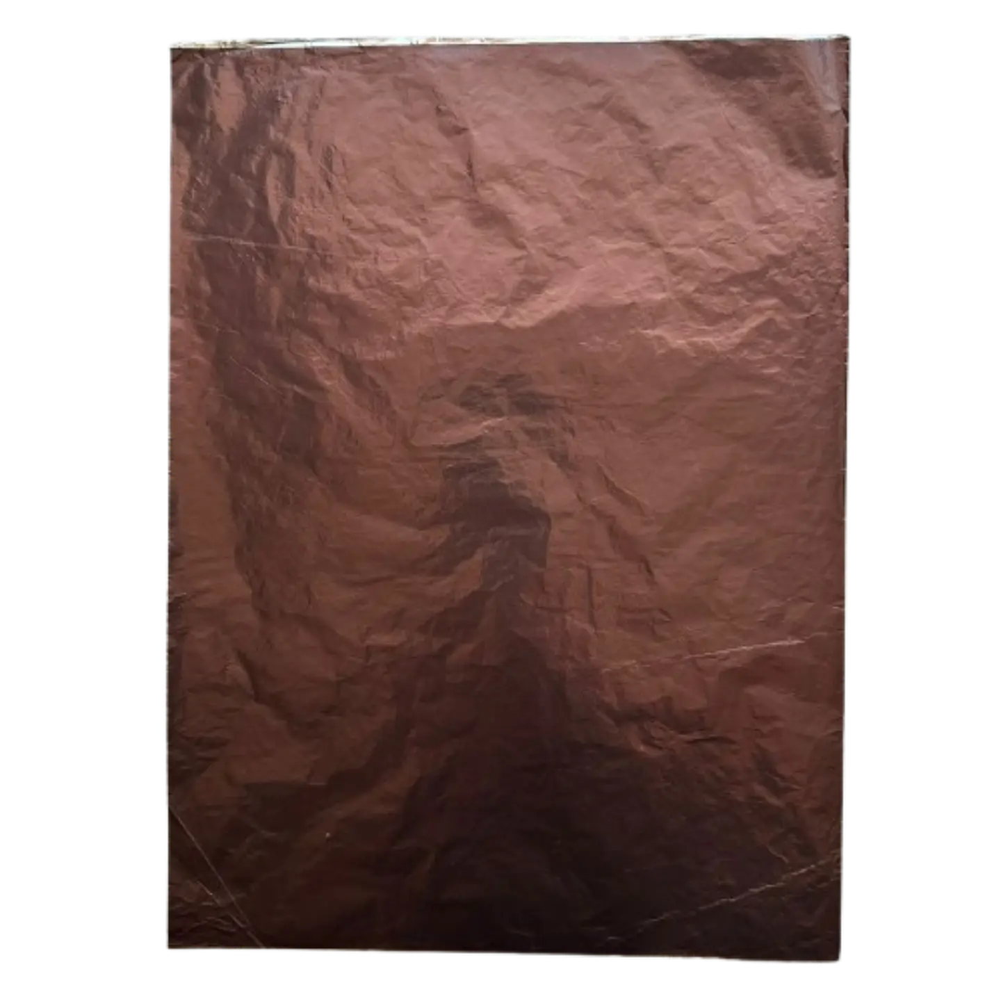 Pack 5 Pliego Papel Aluminio Cafe Para Chocolate 43,5x58,5cm 1