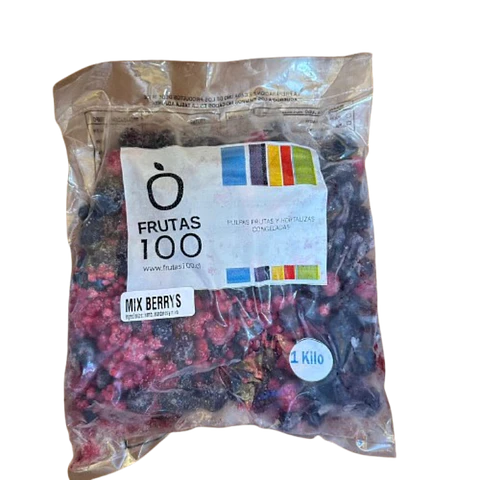 Mix De Berries S/Frutilla Congelados Frutos 100 1kg