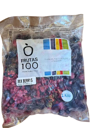 Mix De Berries S/Frutilla Congelados Frutos 100 1kg