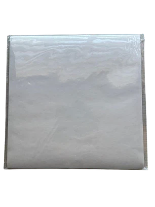 Papel Alfajor Blanco Ceresinado 100un 14x14cm