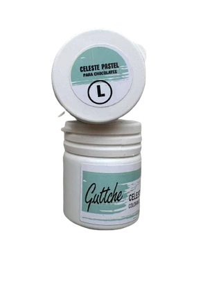 Colorante Laca Celeste Pastel Para Chocolate Guttche 15g