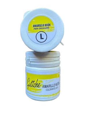 Colorante Laca Amarillo Neon Para Chocolate Guttche 15g