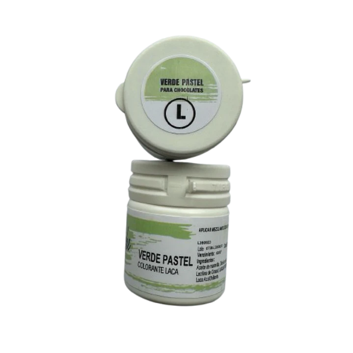 Colorante Laca Verde Pastel Para Chocolate Guttche 15g 1