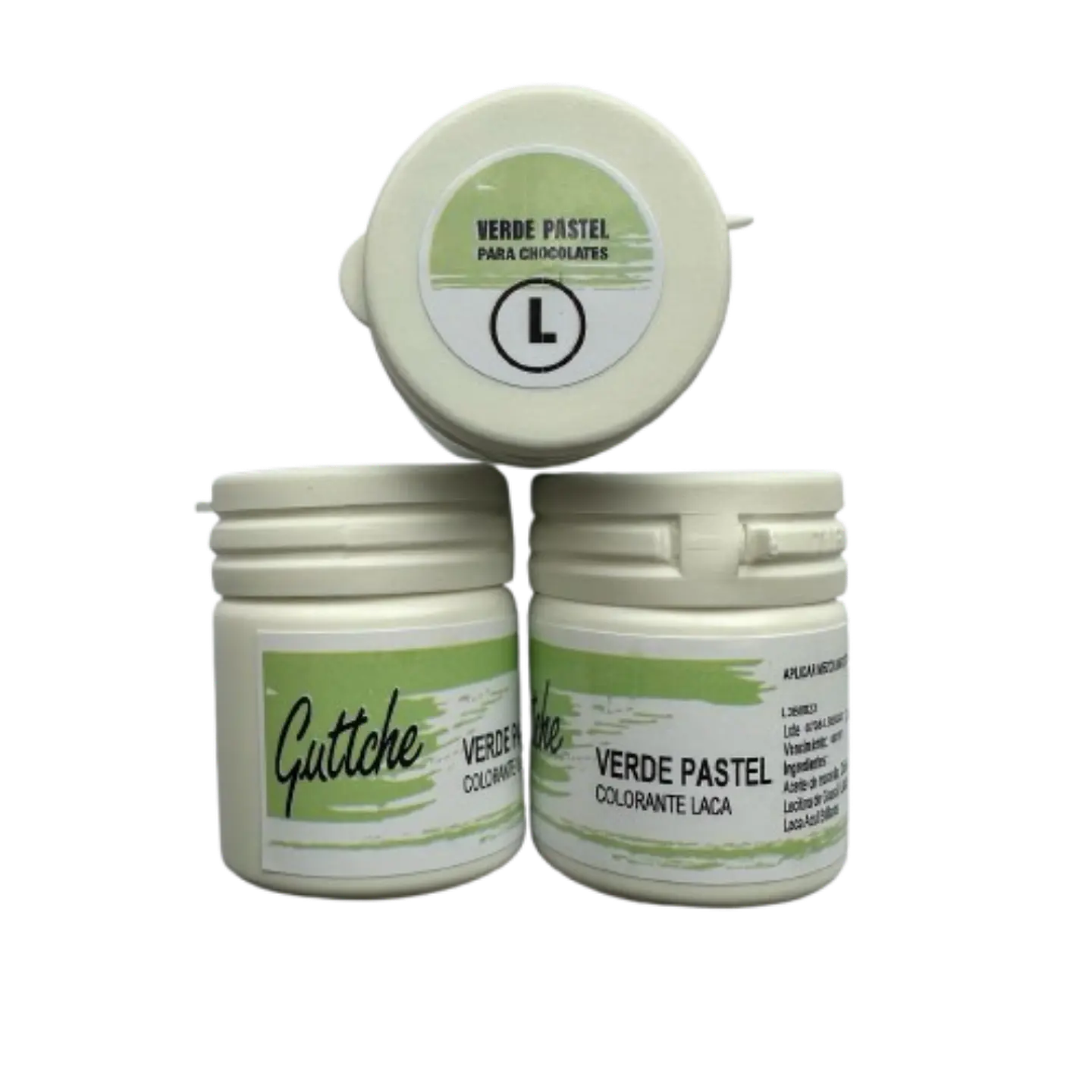 Colorante Laca Verde Pastel Para Chocolate Guttche 15g 2