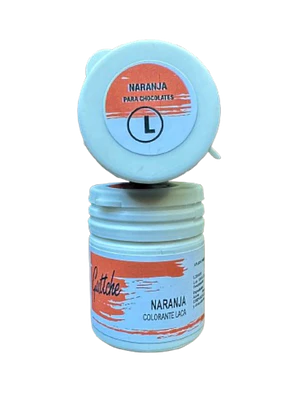 Colorante Laca Naranja Neon Para Chocolate Guttche 15g