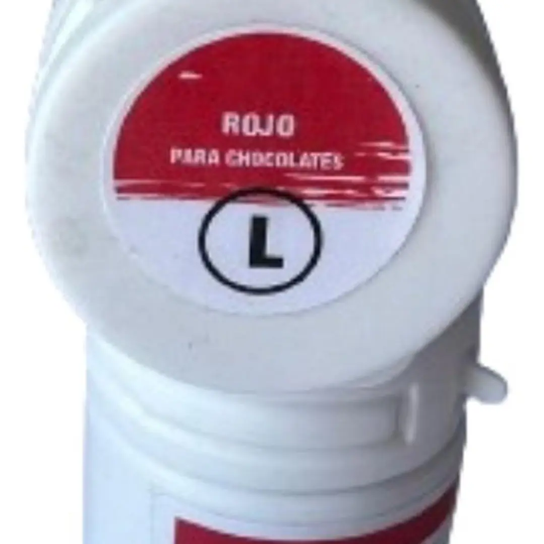 Colorante Laca Rojo Para Chocolate Guttche 15g 1